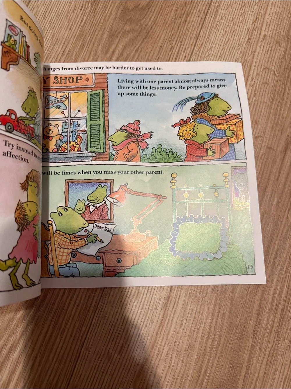 Children's Picture Book. Dinosaurs Divorce A guide for changing families